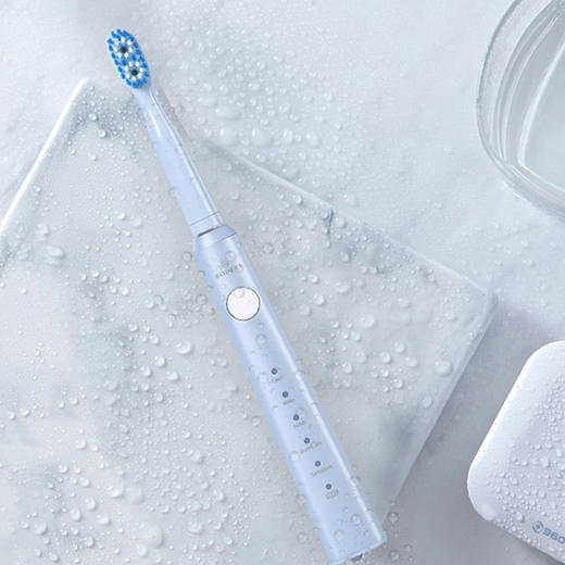 罗曼-伯得利蓝光美白电动牙刷 防水式成人款电动牙刷 商品图4