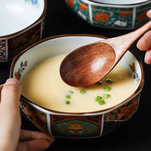 华彩古伊万里-银彩碗   |  日本进口陶瓷碗家用有田烧宫廷和风餐具日式吃饭汤钵碗！ 商品图3