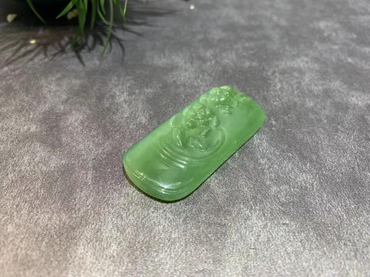 【御珠宫坊】碧玉花鱼挂件 商品图2