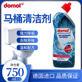 德国进口domol马桶清洁凝胶洁厕灵厕所清洁剂挂壁去污垢750ML