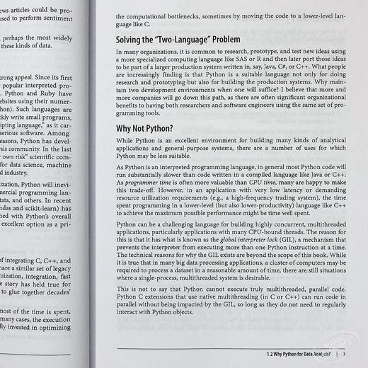 【中商原版】利用Python进行数据分析 第2版 英文原版 Python for Data Analysis: Data Wrangling Wes McKinney 商品图5