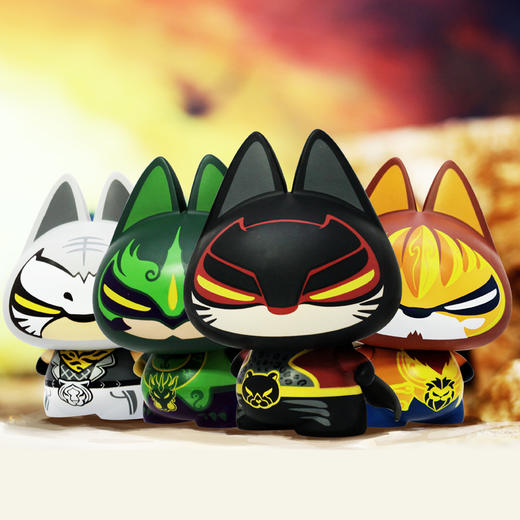 【为思礼合集】拽猫原创公仔 DIY动物涂鸦 汽车车载摆件 创意浪漫礼物 集物系 商品图4