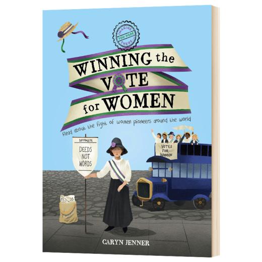 想象你赢得女性投票权 英文原版 Imagine You Were There Winning the Vote for Women 英文版进口原版英语书籍 商品图1
