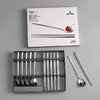 【正品保证 限时买一送一】MAYNOS 筷勺12件套 304不锈钢餐具套装 商品缩略图0