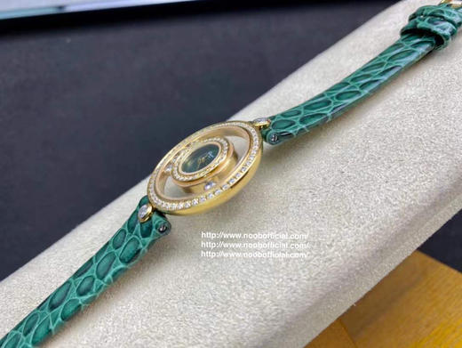 【萧邦HAPPY DIAMONDS系列快乐钻腕表】新增新绿表盘 蓝宝石玻璃镜面 我们就是自己的神话 原厂瑞士石英机芯 镜面内7颗快乐钻自由转动 商品图7