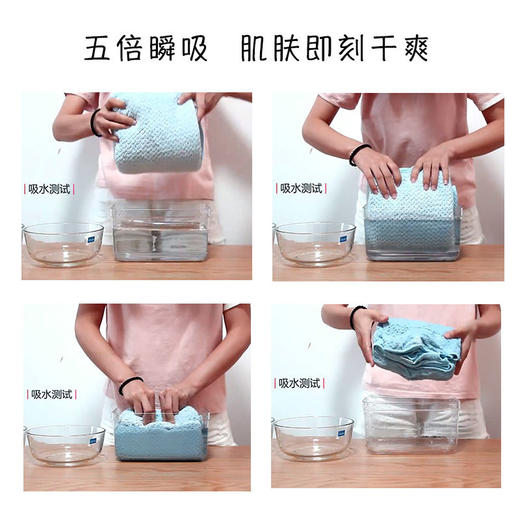 【菠萝格毛巾！送挂钩】吸水毛巾居家日用布艺洗脸巾成人加厚 商品图2