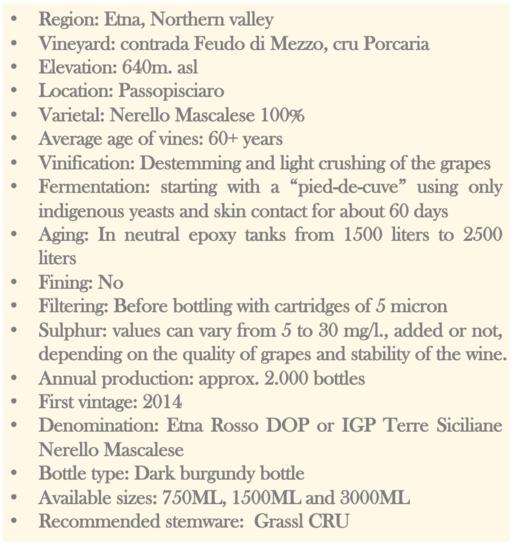 弗兰克柯内利森酒庄琵玡干红 Frank Cornelissen Munjebel Rosso PA 2017 商品图1