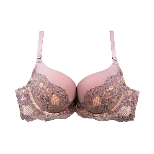 【秒杀品不退不换】皇家丽美透气记忆软钢圈性感蕾丝聚拢文胸WJ902-2 商品图3