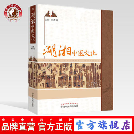 湖湘中医文化 何清湖 著 中国中医药出版社 中医文化 中医各家学说 中医书籍 商品图0