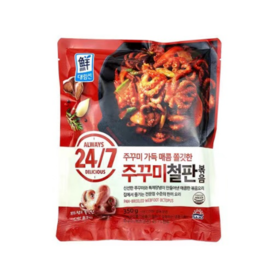 大林 铁板辣炒八爪鱼350g【中】