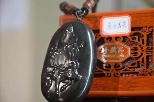 【四神兽手把件 精选玄石精品精雕而成，有收藏宝石鉴定证书】 商品图4