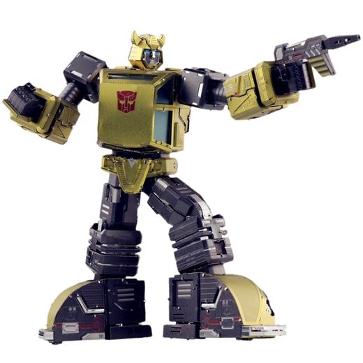 「MU艺模3D立体金属拼图」手工DIY 拼装变形金刚 擎天柱 大黄蜂 商品图9