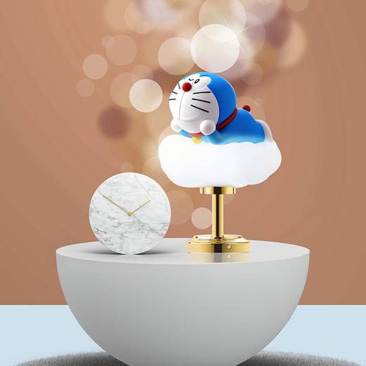 哆啦A梦小夜灯 叮当猫趴姿云朵灯床头灯[福利品] 商品图1