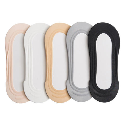 【告别掉根，享受自在出行】薄款冰丝女浅口隐形船袜舒适柔软防臭透气不闷脚不掉跟任意剪纯棉硅胶防滑短袜 商品图3