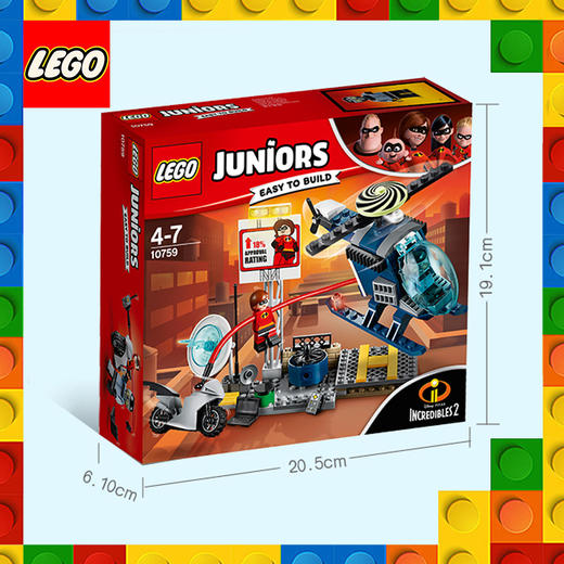 乐高 弹力女超人的屋顶追击 10759 商品图0