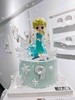 冰雪奇缘主题蛋糕，全部来自英国的蓝风车无添加动物奶油，主题装饰或有部分随机搭配，每款都是特别的存在 商品缩略图3