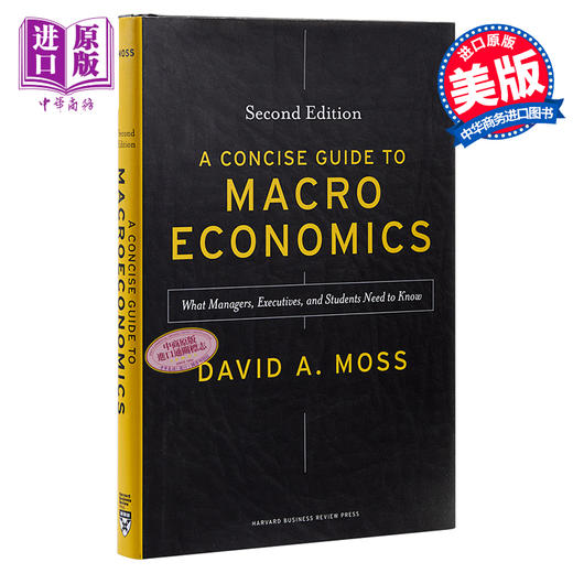 【中商原版】七天读懂宏观经济 豆瓣高分 英文原版 A Concise Guide to Macroeconomics Second Edition David A Moss 商品图0