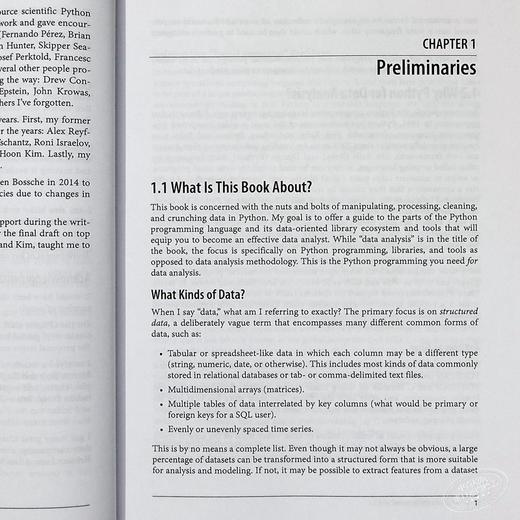 【中商原版】利用Python进行数据分析 第2版 英文原版 Python for Data Analysis: Data Wrangling Wes McKinney 商品图4
