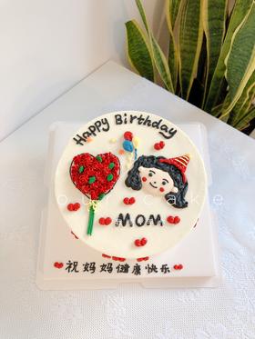 手绘妈妈母亲 款二-低糖处理无添加