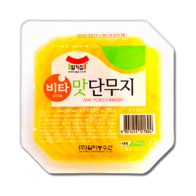 일가집 비타맛단무지250g