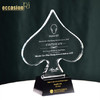 水晶奖杯定制定做高档奖牌创意优秀员工纪念品感谢牌奖座刻字代理 商品缩略图3
