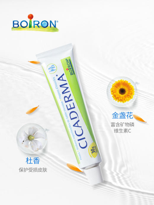 【Boiron宝弘】金盏花多效修复膏宝宝儿童蚊虫叮咬止痒膏温和舒缓30g 商品图2
