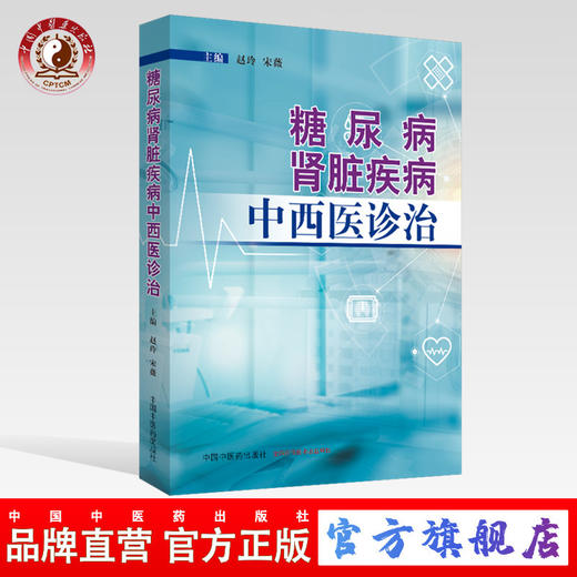 现货 正版【出版社直销】糖尿病肾脏疾病中西医诊治 赵玲 宋薇 编 中国中医药出版社 名医名家经验 商品图0