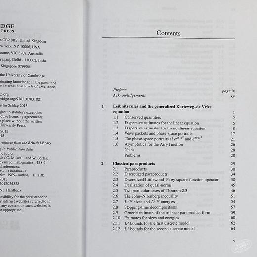 预售 【中商原版】Classical and Multilinear Harmonic Analysis Volume 2 英文原版 经典和多线性谐波分析 第二卷 Camil Wilhelm 商品图4
