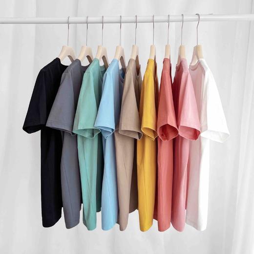 男女情侣款索罗纳凉感科技面料短袖T恤（17色） 商品图2