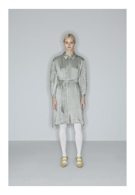 流线型下摆百褶裙 商品图0