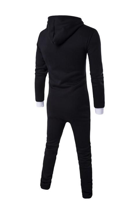 【男士卫衣】*秋冬外贸新款男士时尚修身连体运动连帽卫衣套装休闲男装 商品图3