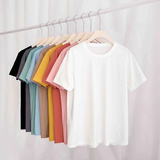男女情侣款索罗纳凉感科技面料短袖T恤（17色） 商品图1