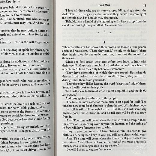 【中商原版】尼采 查拉斯图拉如是说 牛津世界经典系列 英文原版 Thus Spoke Zarathustra Friedrich Nietzsche 商品图6