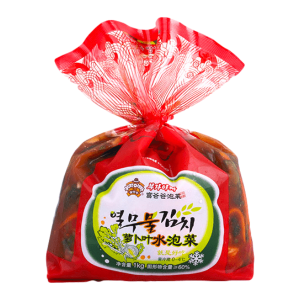 富爸爸 萝卜叶水泡菜1kg