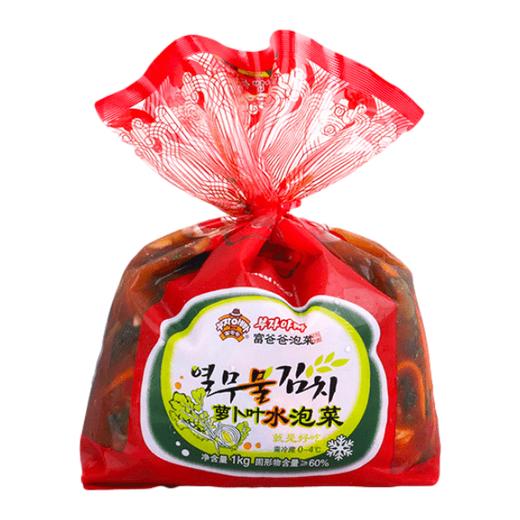 富爸爸 萝卜叶水泡菜1kg 商品图0