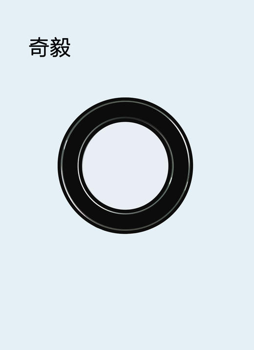 奇毅 筒灯 815黑+银 2.5寸 5W 三色变光 商品图0