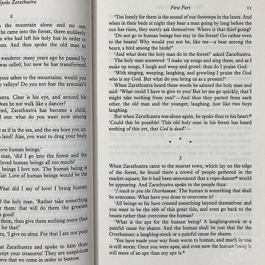 【中商原版】尼采 查拉斯图拉如是说 牛津世界经典系列 英文原版 Thus Spoke Zarathustra Friedrich Nietzsche 商品图4
