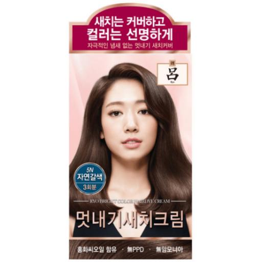 려 멋내기새치크림염색약5N 자연갈색 商品图1