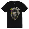 NMT-1311夏装新款狮子头大图案纯色黑白日常青年潮流个性短袖T恤衫 商品缩略图2