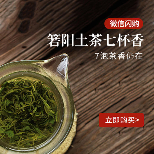 【闪购】食味的初相  箬阳土茶七杯香2026 高山茶更多茶多酚 100g 商品图0