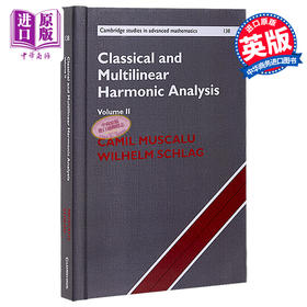预售 【中商原版】Classical and Multilinear Harmonic Analysis Volume 2 英文原版 经典和多线性谐波分析 第二卷 Camil Wilhelm