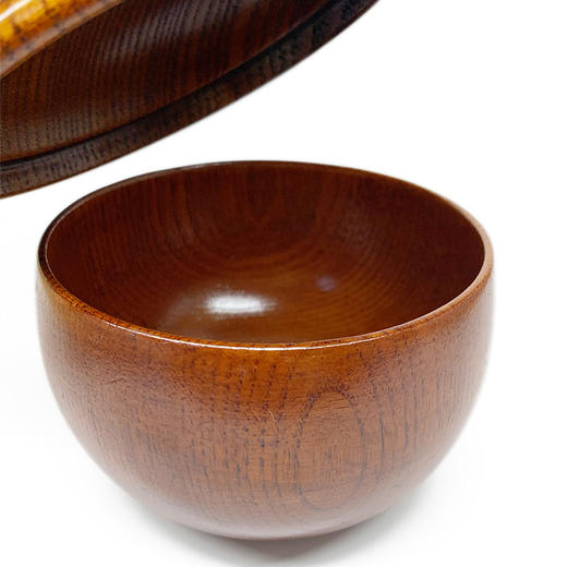 餐具饭碗糖罐带盖木碗9136-1 无包装盒 商品图4