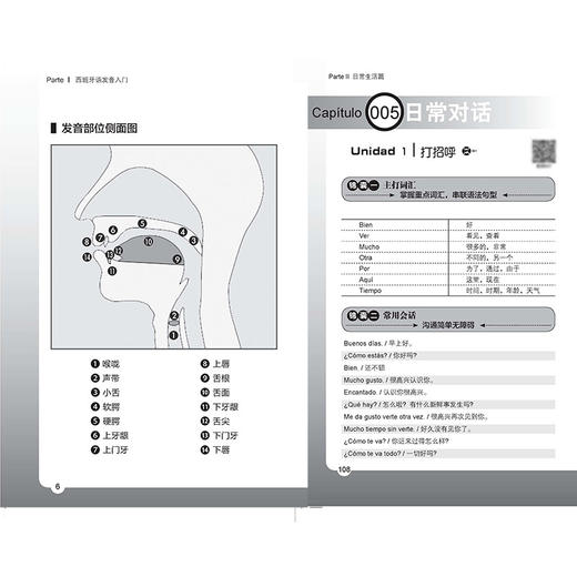 现货包邮丨从零快学西班牙语入门 自学 零基础成人零基础自学教材教程书籍 西班牙自学 商品图4