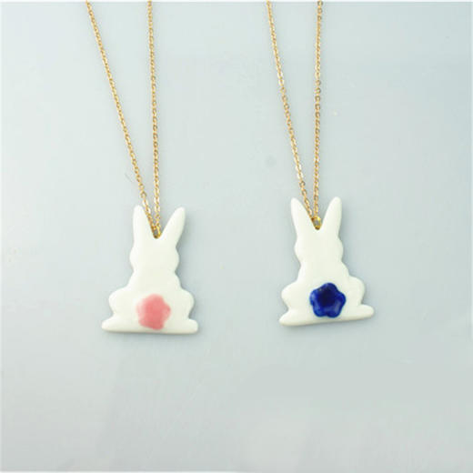 【为思礼合集】项链 原创清新森女系 时尚气质 穿衣百搭 原创 手工手绘项链 商品图11