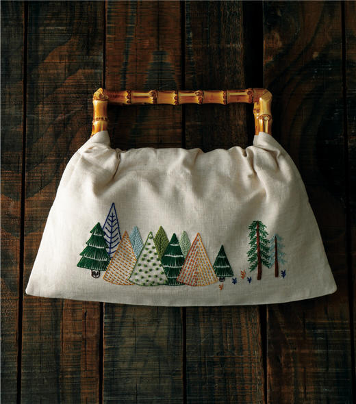 刺绣教程刺绣书籍手工刺绣图案绣绷上的童话森林刺绣书籍大全花样针法绣花图案纸样刺绣图十字绣的绣法教程十字绣书刺绣书籍入门 商品图3