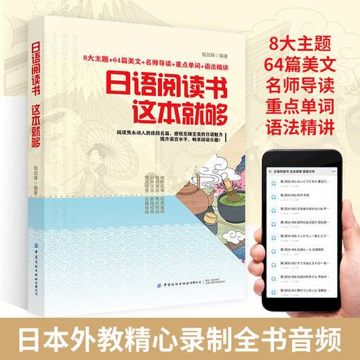 日语阅读书 这本就够 钱剑锋 日语阅读训练 日语阅读专项学习书籍 幽默故事经典童话智慧寓言隽永传说 日本文化影视经典美文欣赏 商品图2