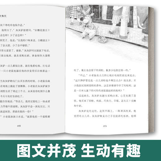 【2020新书】小鹿的玫瑰花 张秋生3-6岁小朋友童话故事书亲子阅读小学生课外阅读理解训练儿童读物经典故事书一二三年级课外阅读书 商品图4