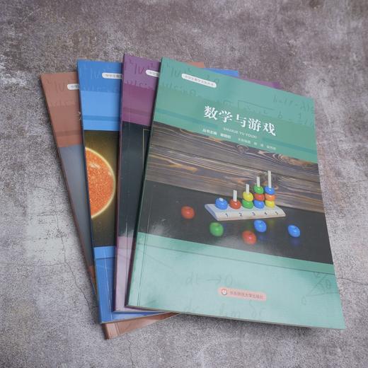 中学生数学文化丛书4册套 初等数学名题鉴赏+数学与天文+数学与游戏+数学与绘画 正版 华东师范大学出版社 商品图3