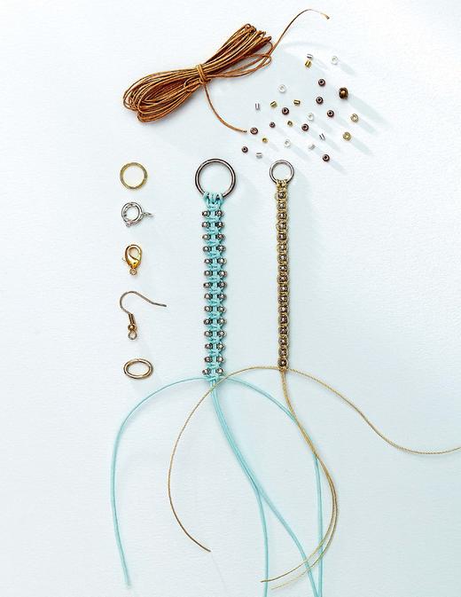 【附视频自学教程书】迷人的编绳首饰 绳结技法全指导零基础学编绳核心技法大全书编绳首饰手工制作DIY入门书轻松掌握核心编绳技法 商品图2