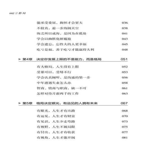 2019新书 格局 谢涛 职场社会生活方式 改变思考方式调整处事格局 格局决定结局 巴菲特马云修炼秘密逻辑思维人生哲学励志畅销书籍 商品图2